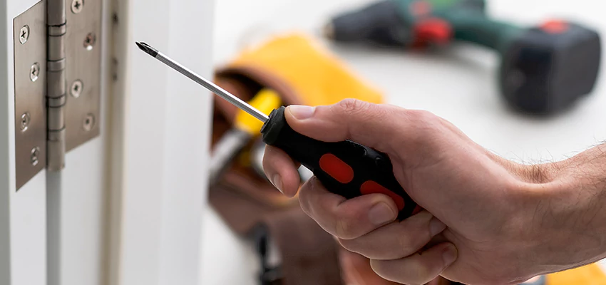 Fix A Broken Door Hole in French Valley, California